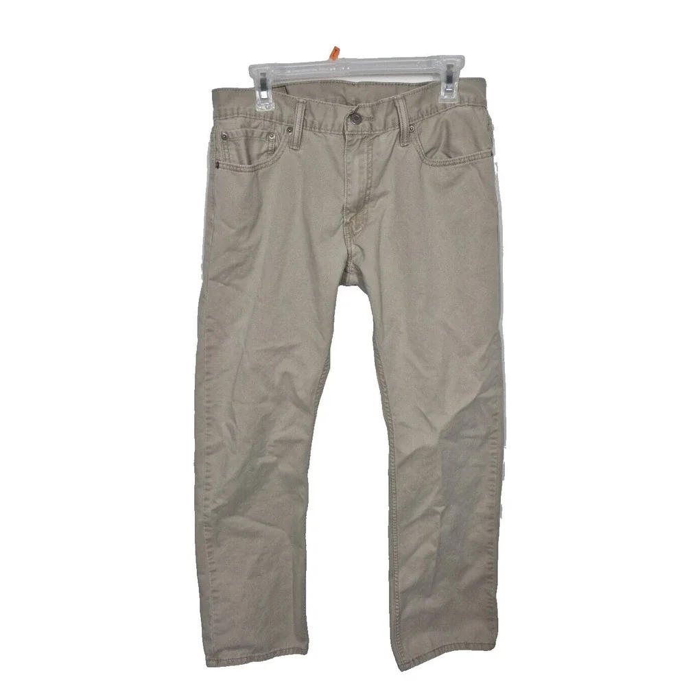 Levi's‎ 514  White Tab  Jeans Mens 34x30 Tan 5 Pkt Straight Leg Grunge